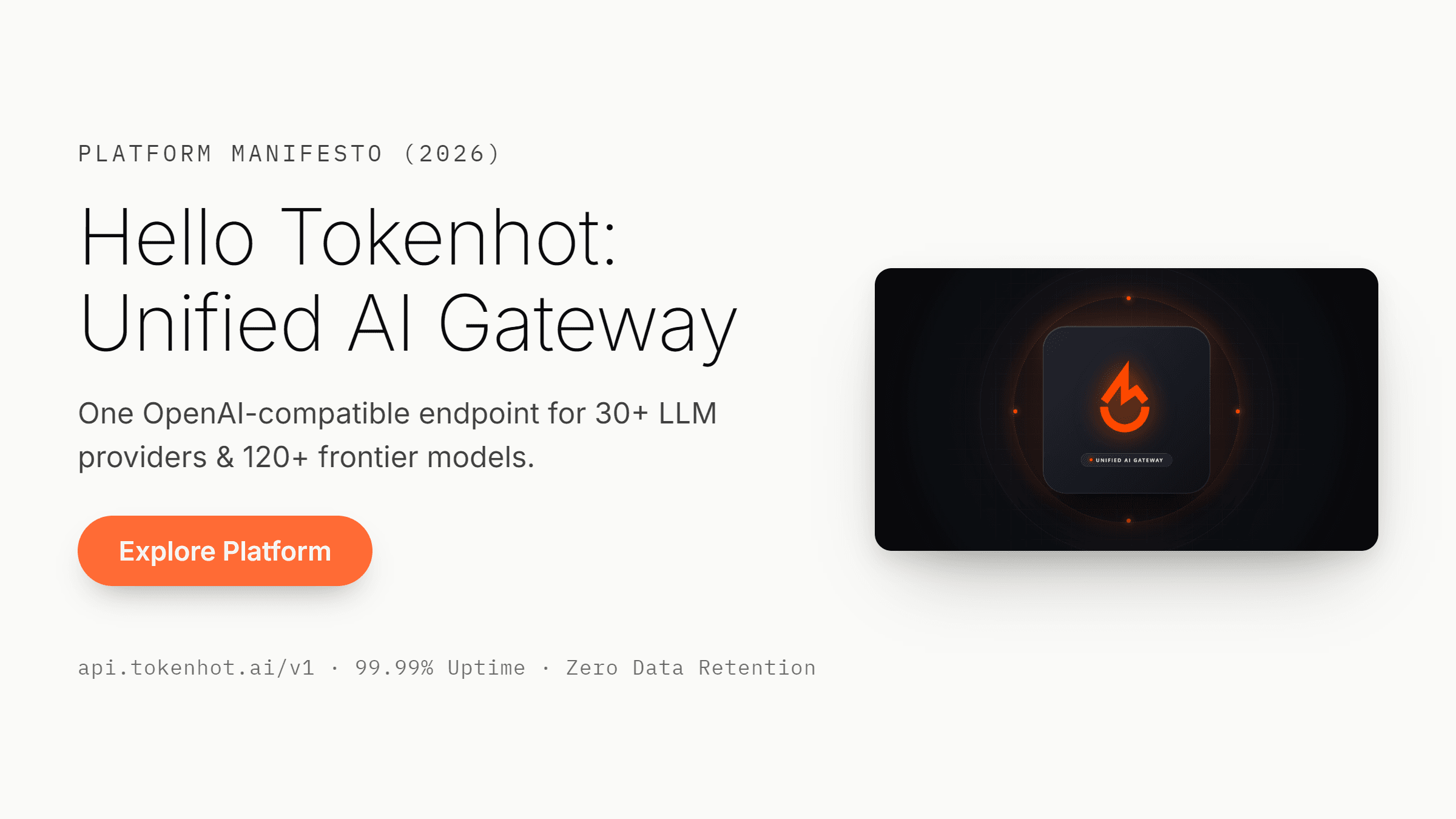 Hello Tokenhot: One Unified API Gateway for 30+ LLM Providers