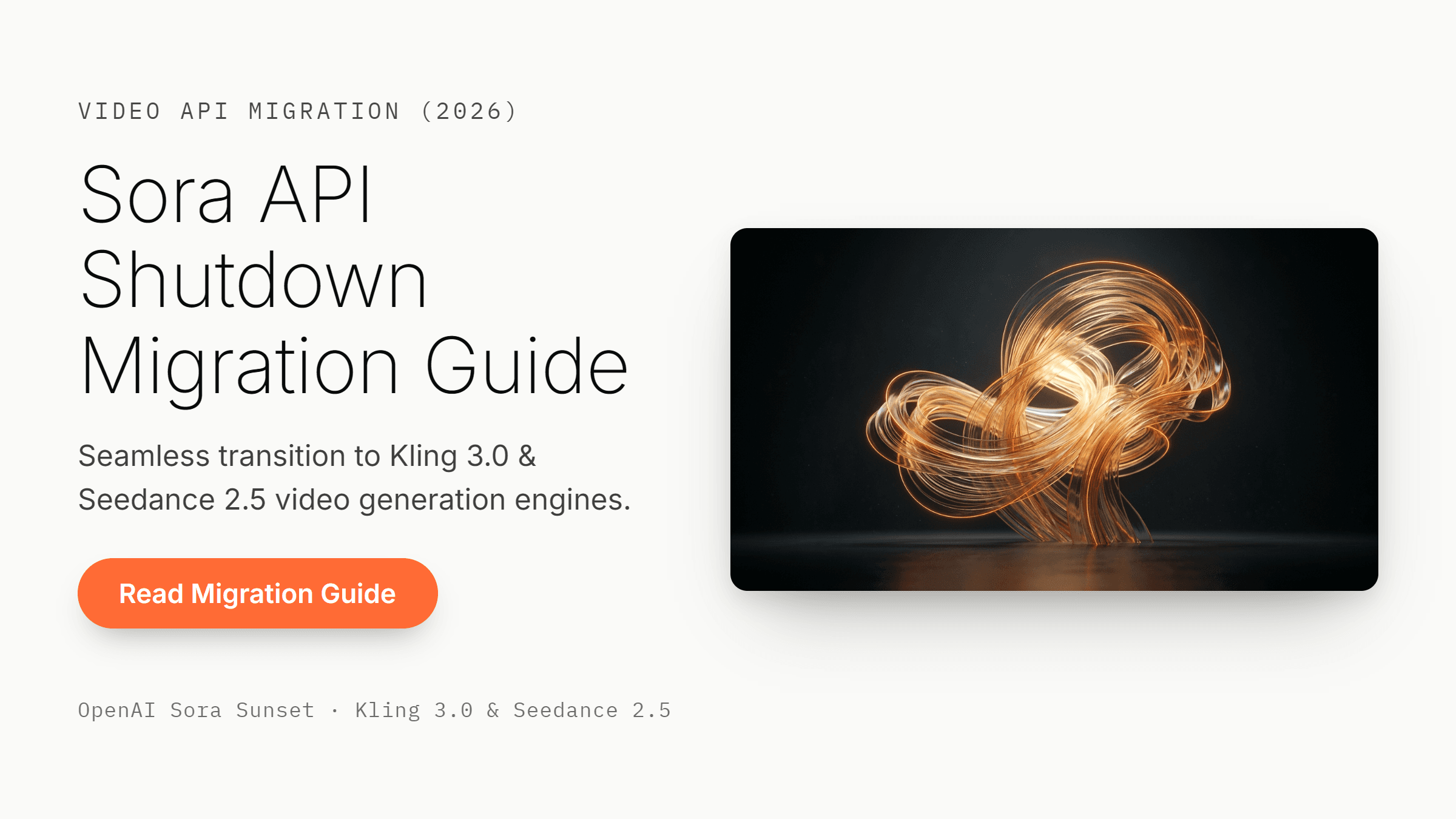 Sora API Shutdown: Migration Guide to Kling & Seedance
