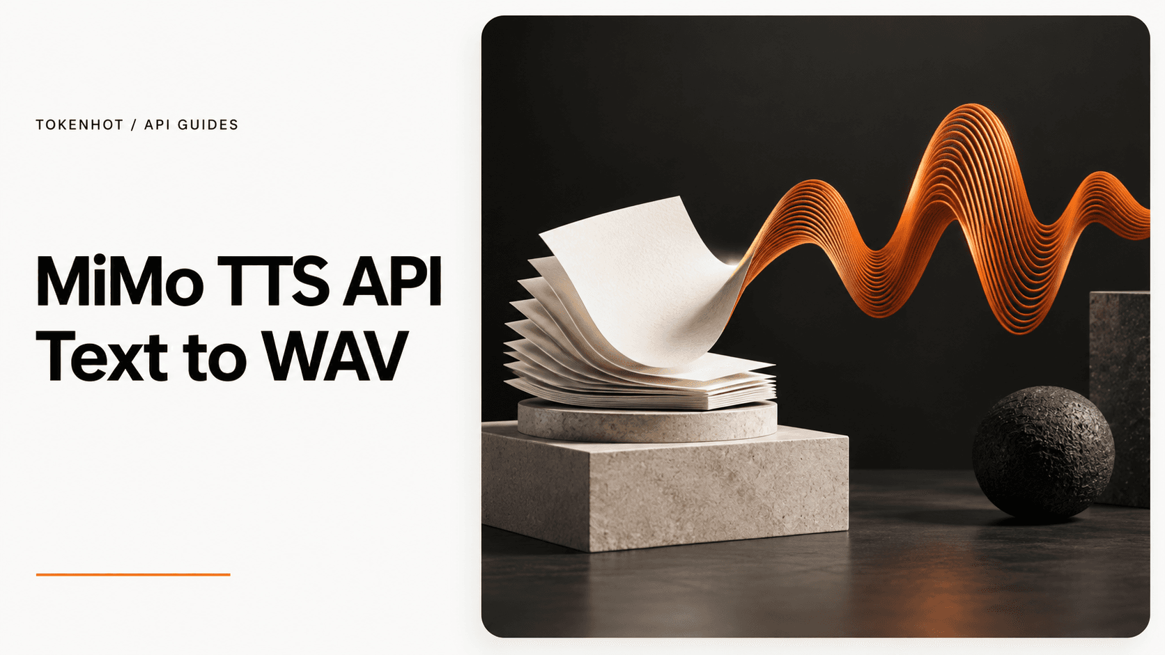 MiMo TTS API: Turn Text into a Playable WAV File
